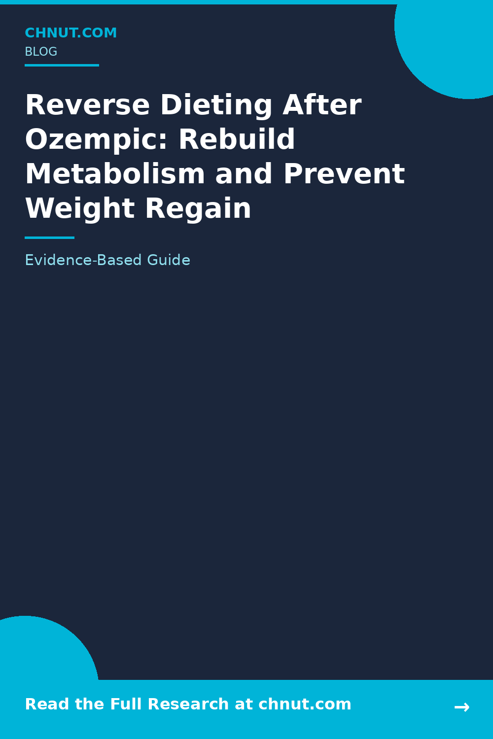 reverse dieting after ozempic supplement for improved health and wellness