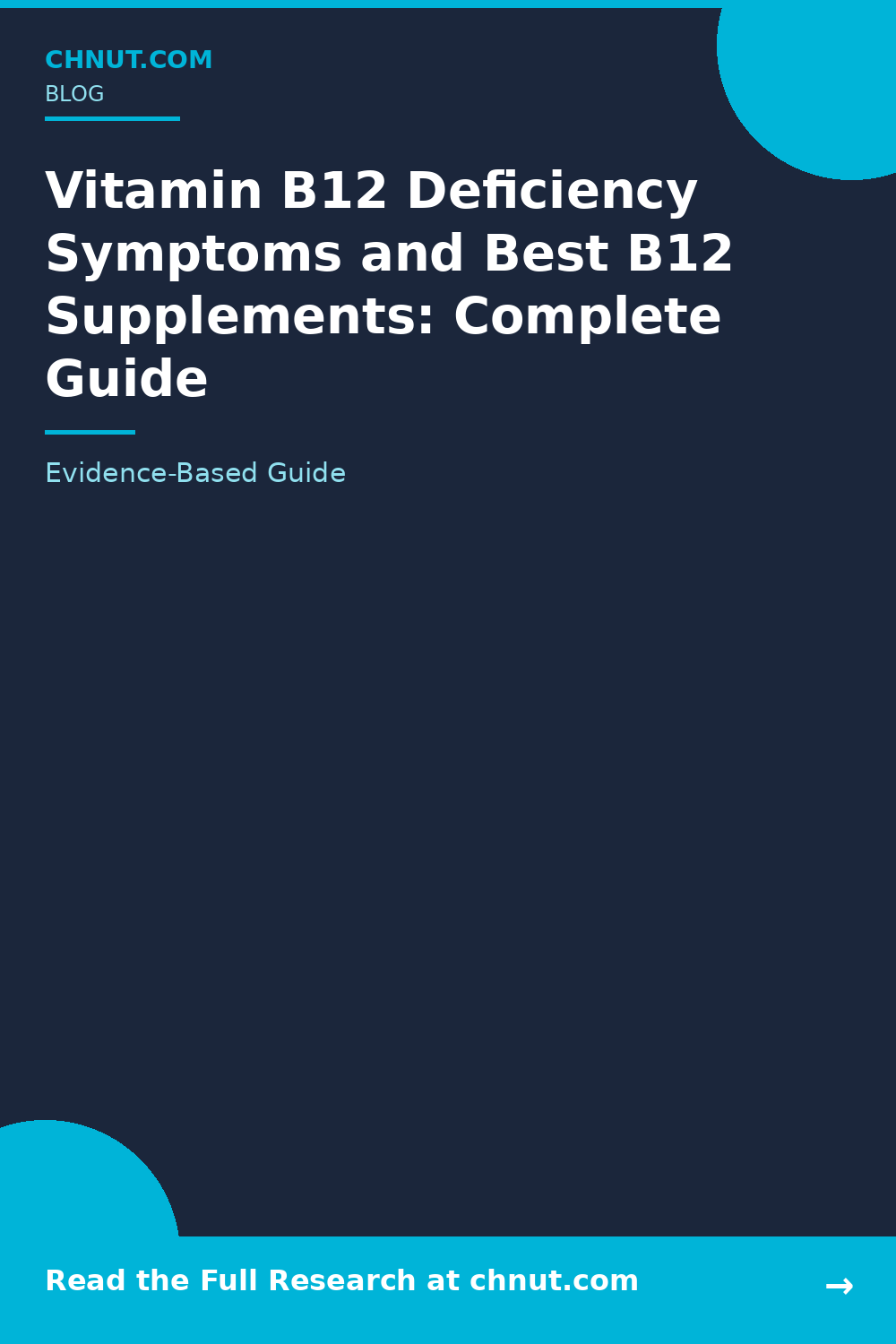 vitamin b12 deficiency symptoms and best b12 supplements supplement for improved health and wellness