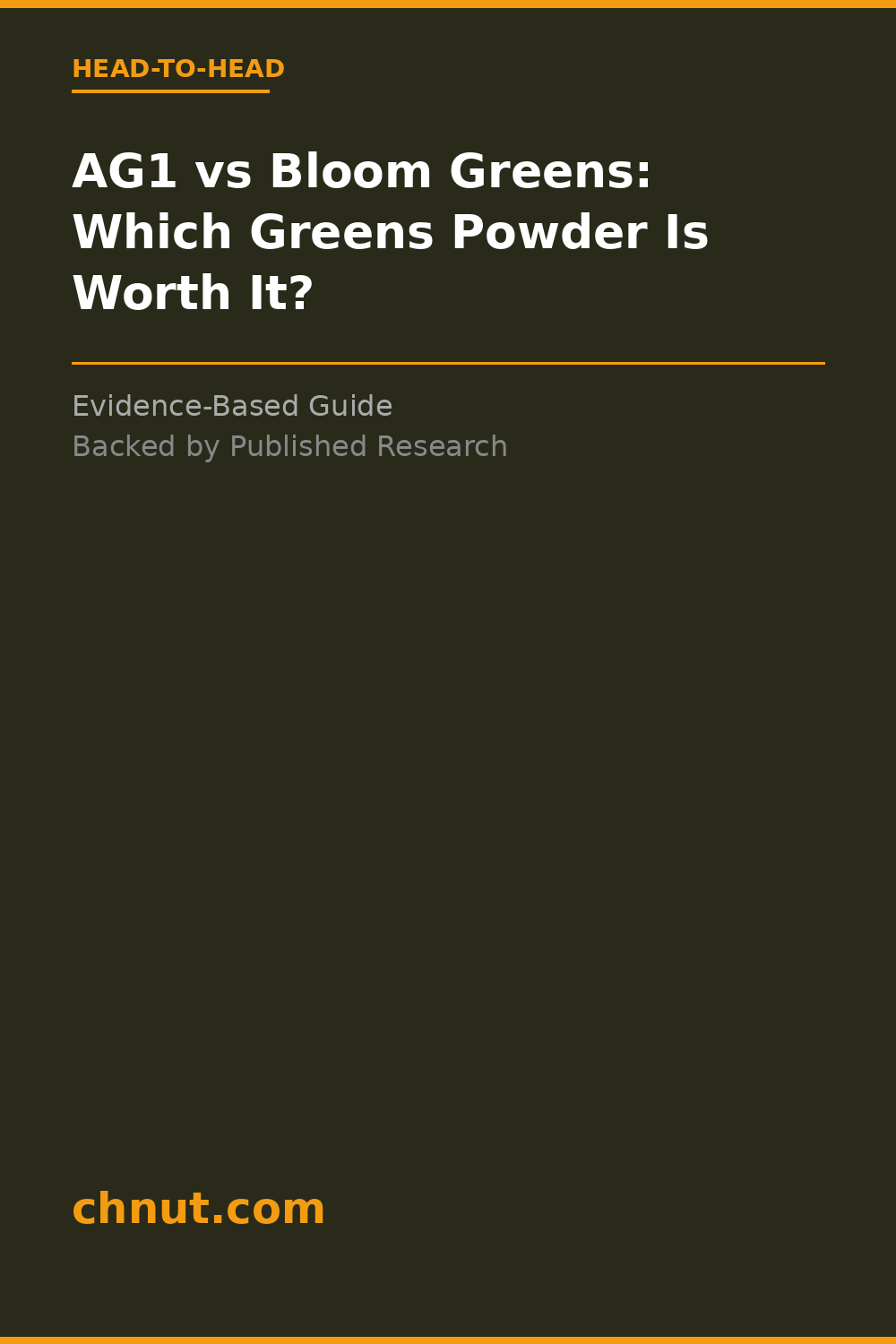 ag1 and bloom supplements compared for effectiveness and benefits