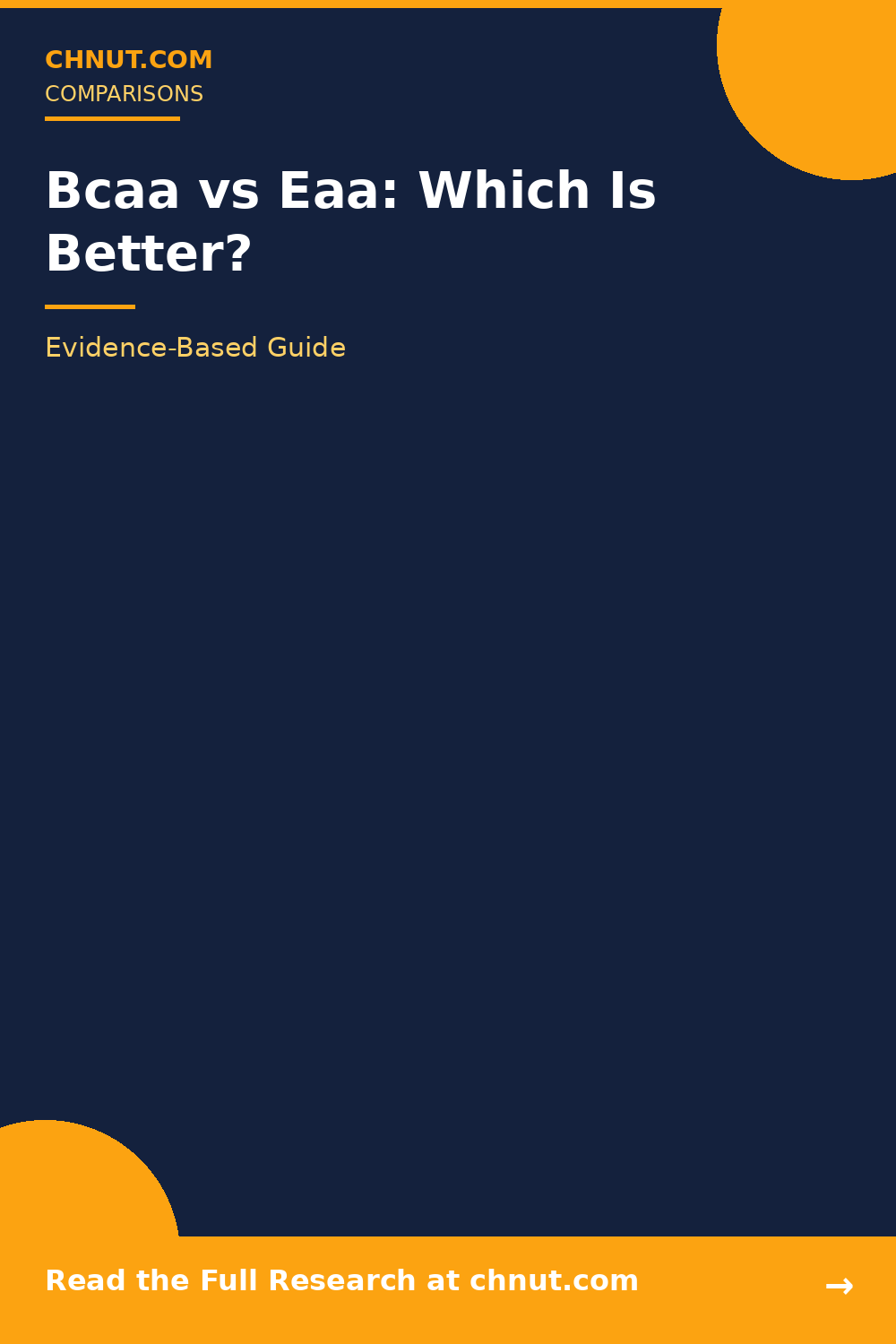 bcaa and eaa supplements compared for effectiveness and benefits