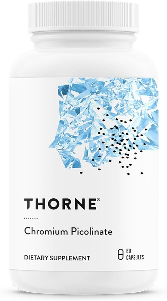 THORNE Chromium Picolinate - Essential Mineral Supplement for Healthy Metabolism Support* - Supports Carbohydrate Cra...