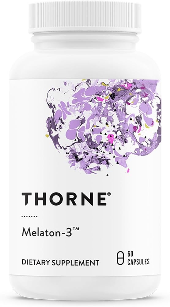 THORNE Melaton-3 - 3mg Melatonin NSF Certified