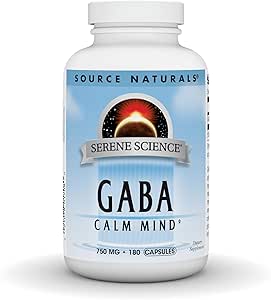Source Naturals GABA 750mg Capsules