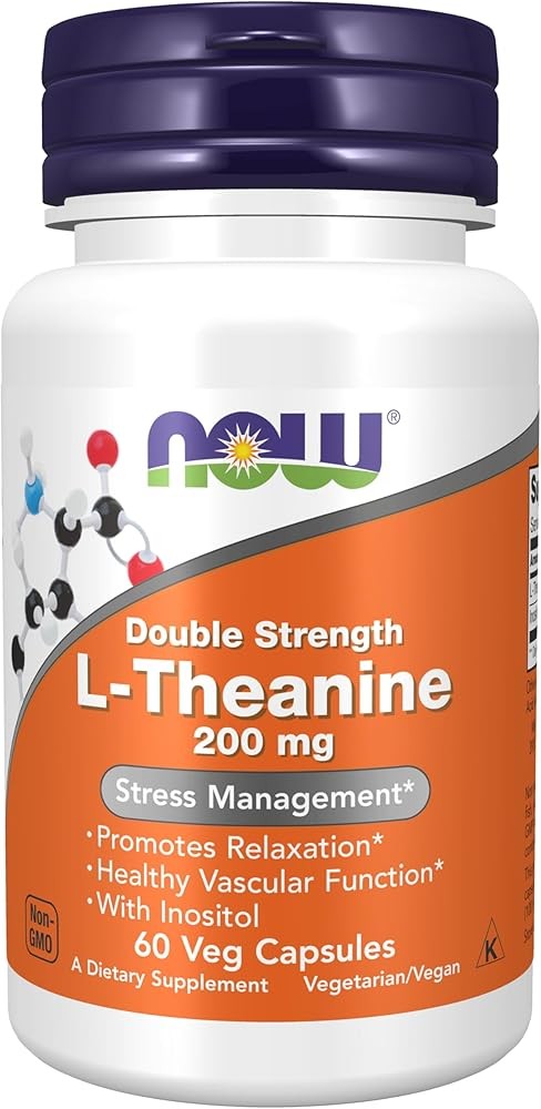 NOW L-Theanine 200mg