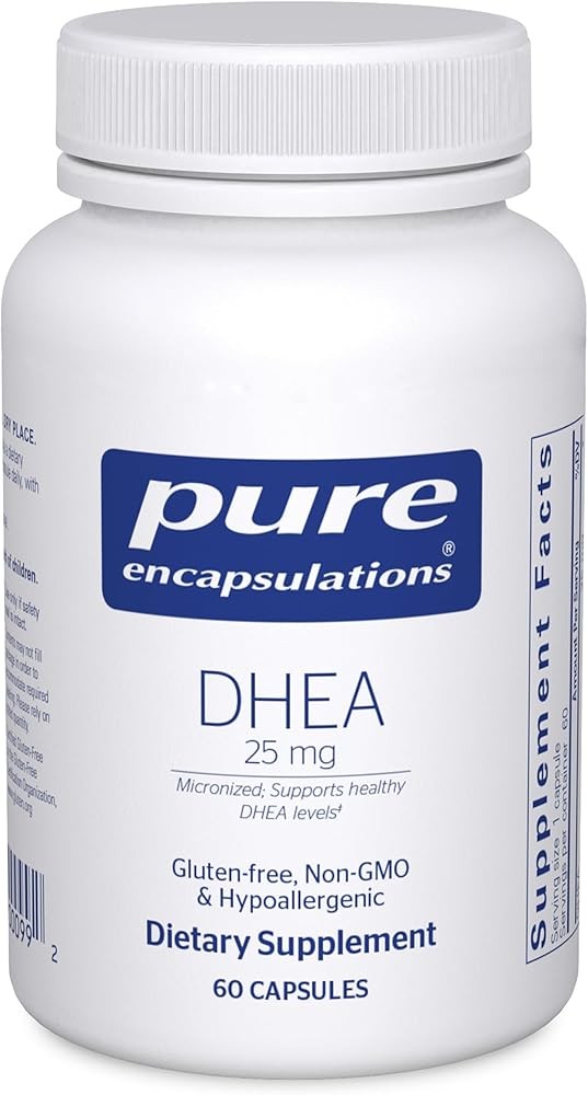 Pure Encapsulations DHEA 25 mg - Supplement for Immune Support, Hormone Balance