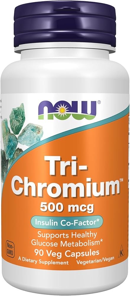 NOW Tri-Chromium 500 mcg with Cinnamon