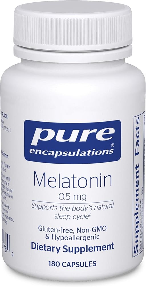 Pure Encapsulations Melatonin 0.5 mg