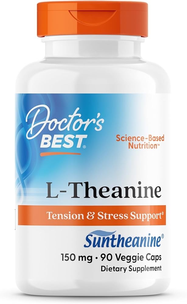 Doctor's Best L-Theanine with Suntheanine