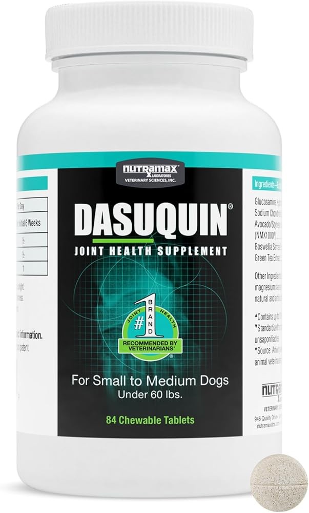 Nutramax Dasuquin for Small to Medium Dogs, Joint Health Supplement, Contains Glucosamine for Dogs