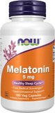 Best for Sleep Cycle Support: NOW Foods Melatonin 5mg