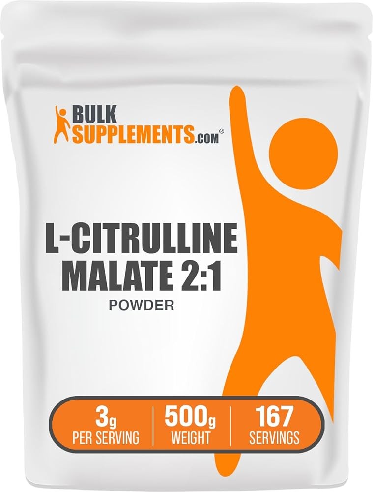 BulkSupplements L-Citrulline Malate 2:1 Powder