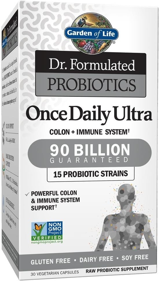 Garden of Life Dr. Formulated Probiotics Once Daily Ultra 90 Billion CFU