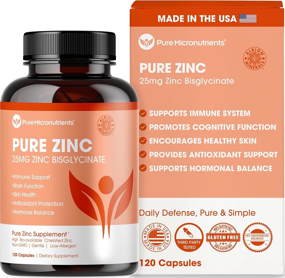 Pure Zinc Bisglycinate 25mg