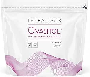 Theralogix Ovasitol Inositol Powder Packets - 90-Day Supply - Myo-Inositol & D-C