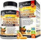 Turmeric Curcumin with Black Pepper Extract 1500mg