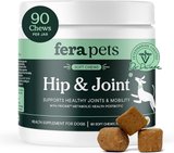 Fera Pets Hip & Joint Supplement for Dogs with Glucosamine, MSM, Chondroitin