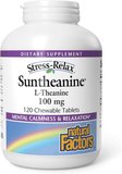Natural Factors Suntheanine L-Theanine 100 mg