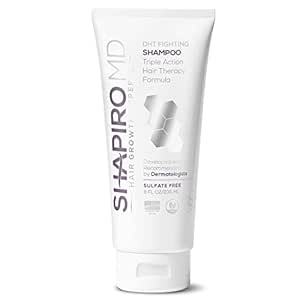 Shapiro MD Hair Growth Experts Hair Loss Shampoo | DHT Fighting Vegan Formula for Thinning Hair Developed by Dermatol...
