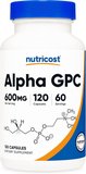 Nutricost Alpha GPC 600mg 120 Vegetarian Capsules