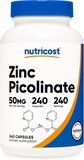 Nutricost Zinc Picolinate 50 mg
