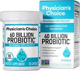 Best Budget: Physician's CHOICE Probiotics 60 Billion CFU