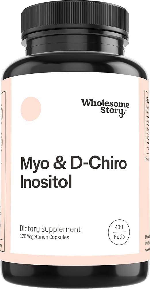 Wholesome Story Myo-Inositol & D-Chiro Inositol Supplement for Women | Fertility