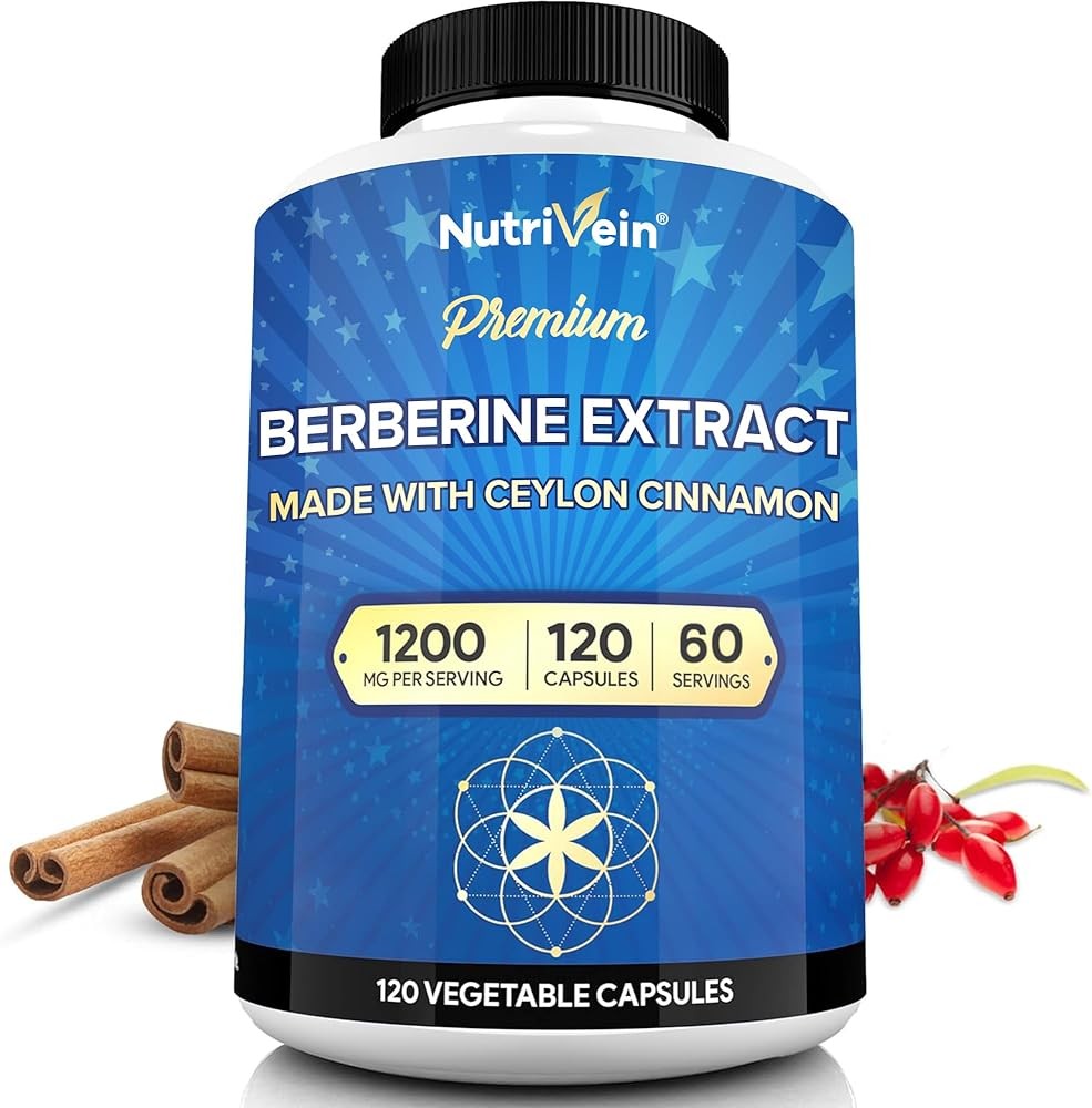 Nutrivein Premium Berberine 1200mg