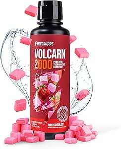 InnoSupps Volcarn 2000 - L-CARNITINE Pre-Workout Advanced Energy Liquid ATP Enhancer w/GBEEC Boosts Energy, Enhances ...