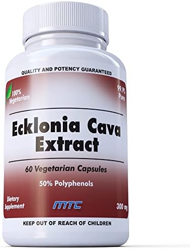 Ecklonia Cava Extract 300 mg, 50% Polyphenols, 60 Vegetarian Caps