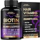 NUTRAHARMONY Biotin + Collagen + Hyaluronic Acid + Keratin