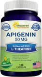 Best Budget: aSquared Apigenin 50mg & L-Theanine 200mg