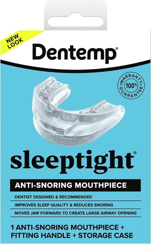 Dentemp SleepTight Mouthpiece – Anti Snoring Device - Custom Fit Snoring Mouthguard for a Better Night's Sleep - Devi...