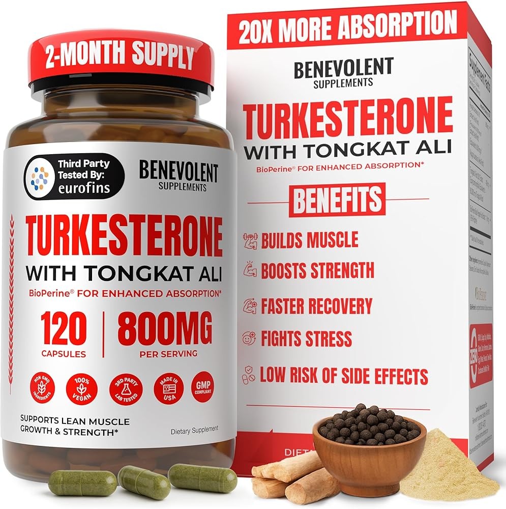 Benevolent Turkesterone with Tongkat Ali