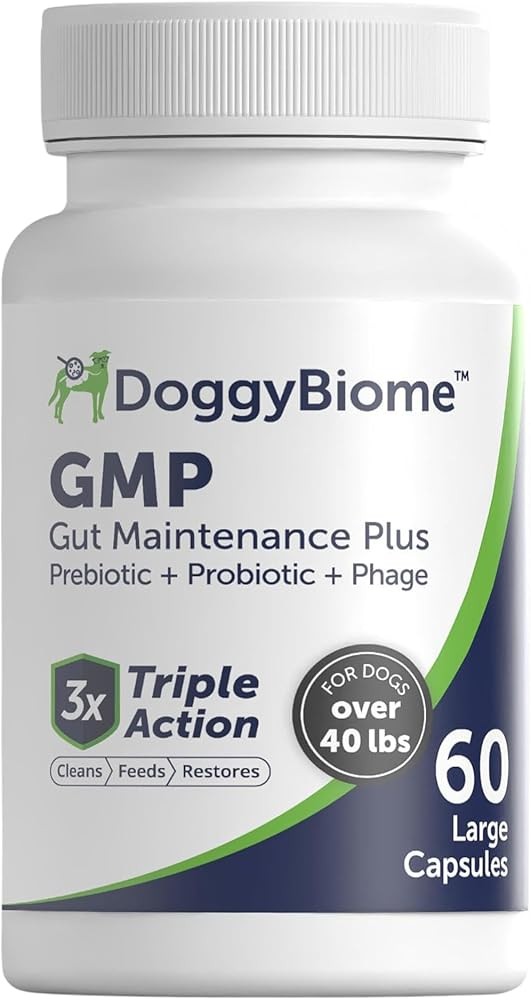 AnimalBiome Gut Maintain Multi-Strain Probiotics for Large Dogs