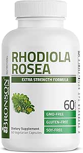 Bronson Rhodiola Rosea Vegetarian Capsules