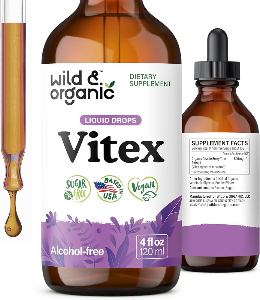 Wild & Organic Vitex Tincture Liquid Extract