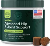 Wuffes Advanced Dog Hip and Joint Supplement with Glucosamine and Green Lipped Mussel