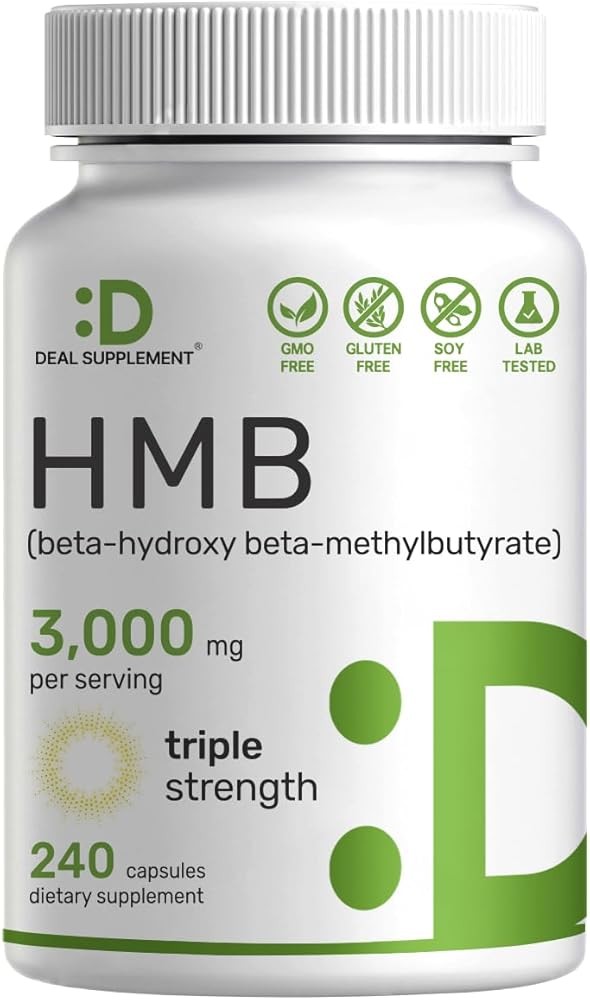 Ultra Strength HMB Supplements 3000mg 240 Capsules