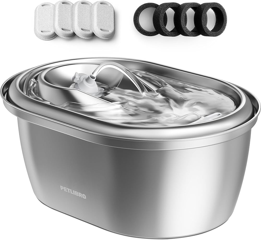 PETLIBRO Stainless Steel Cat Water Fountain