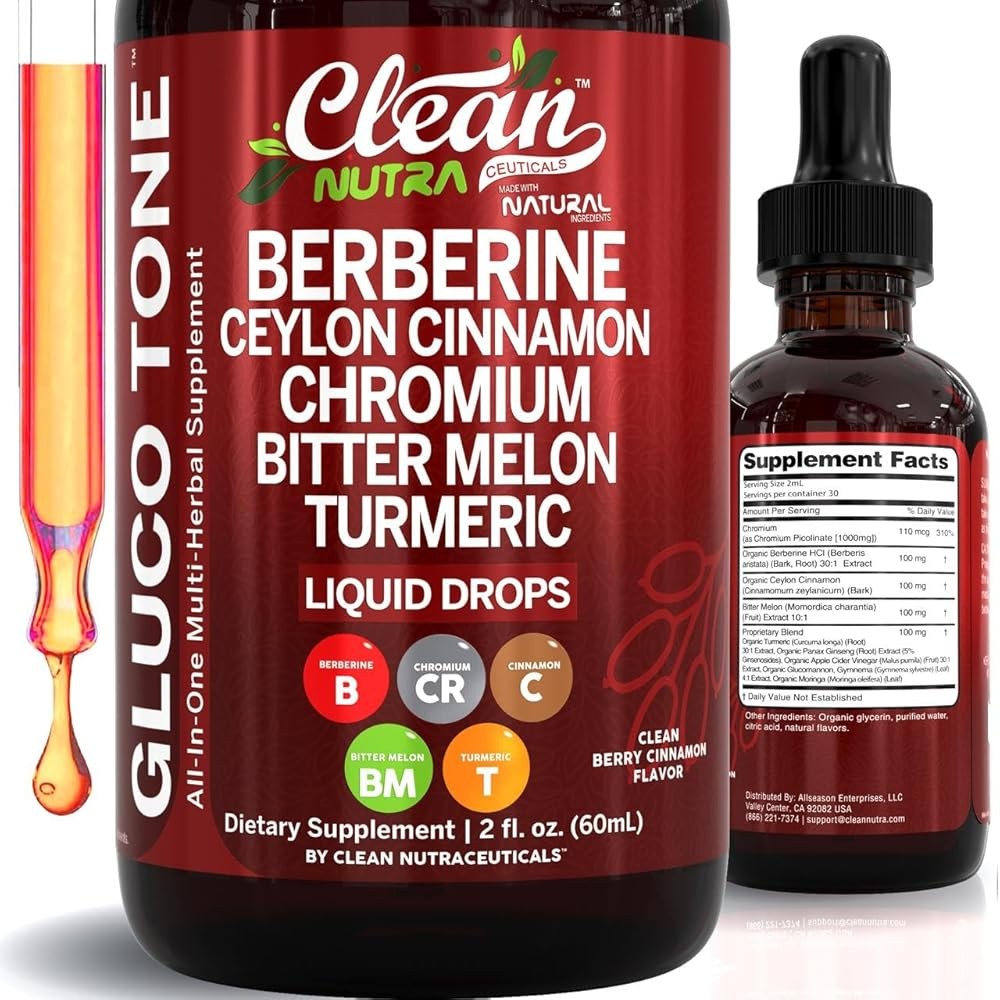 Clean Nutra Berberine with Ceylon Cinnamon