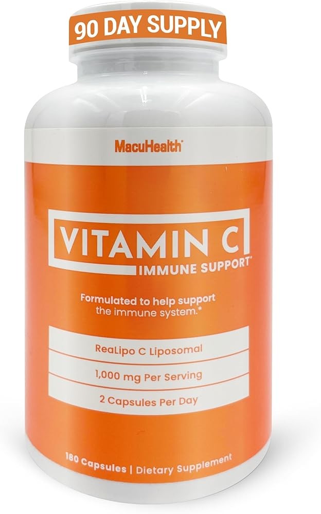 Macuhealth Liposomal Vitamin C 1000MG Per Serving - High Bioavailablity Vitamin 