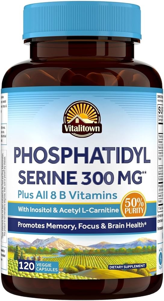 Vitalitown Phosphatidylserine 300mg with B Complex