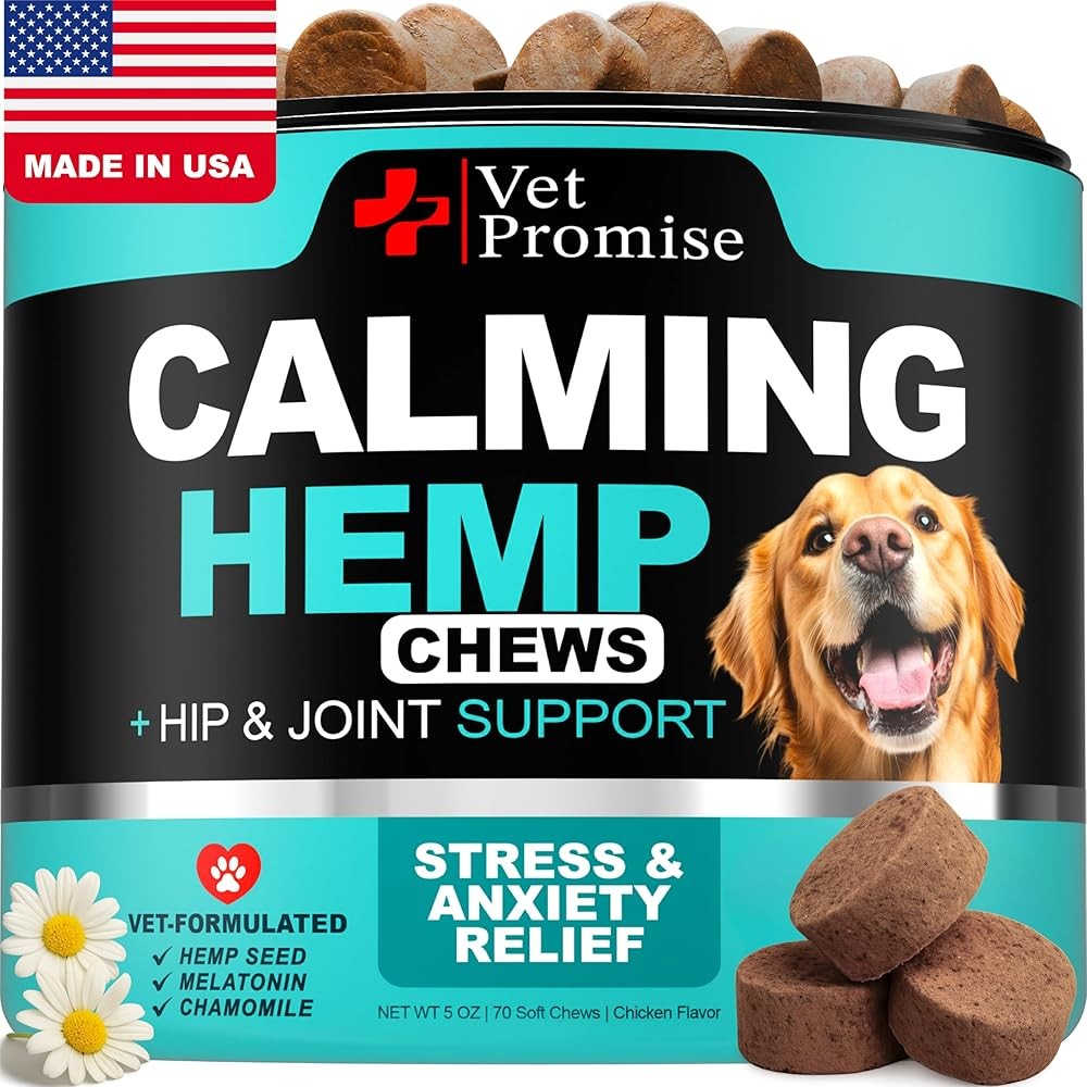 Advanced Calming Chews for Dogs - Hemp Dog Calming Chews