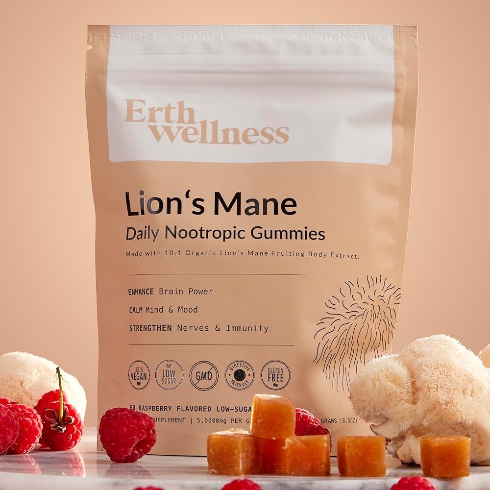 Lion's Mane Mushroom Gummies