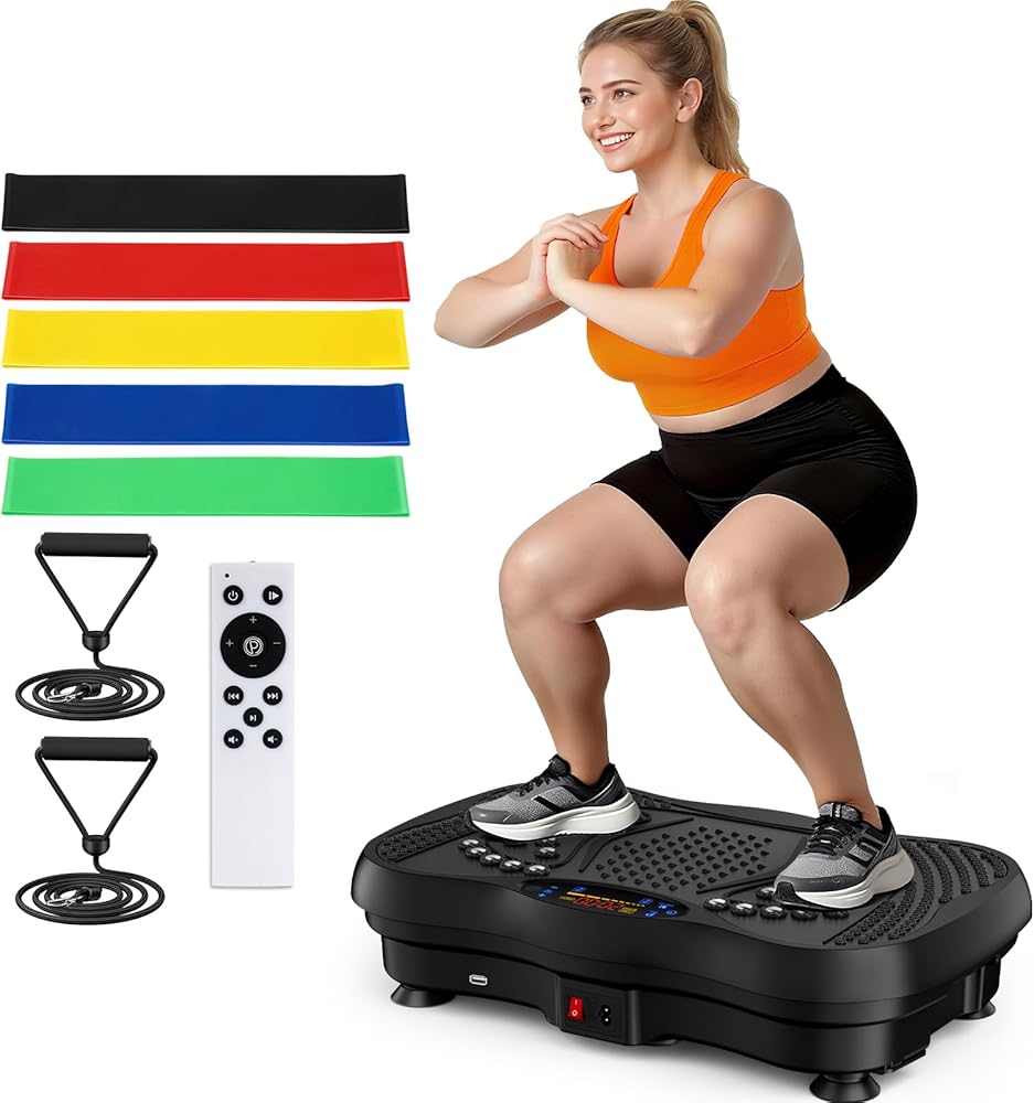 130 Levels Vibration Plate Exercise Machine