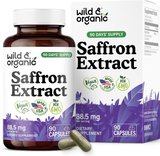 Wild & Organic Saffron Extract Capsules 88.5 mg