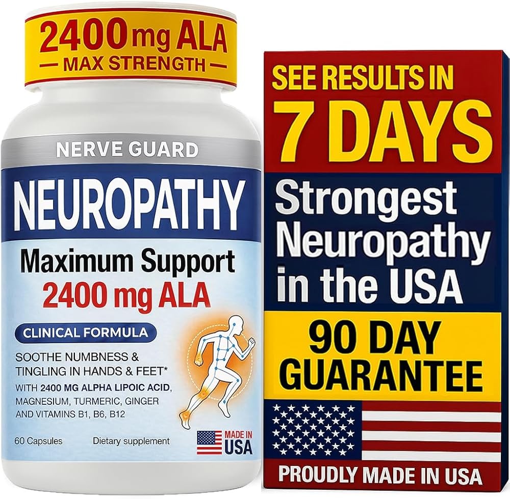 Neuropathy Support with 2400mg ALA